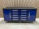 Gereedschapskast | 7FT-10D 01B | Zwart/Blauw | STAHLWORKS