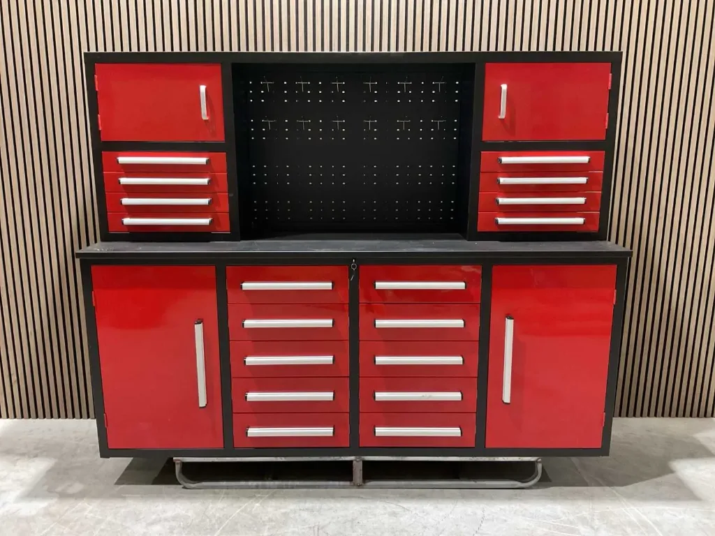 Stahlworks SW-20 Industrial Red Werkbank