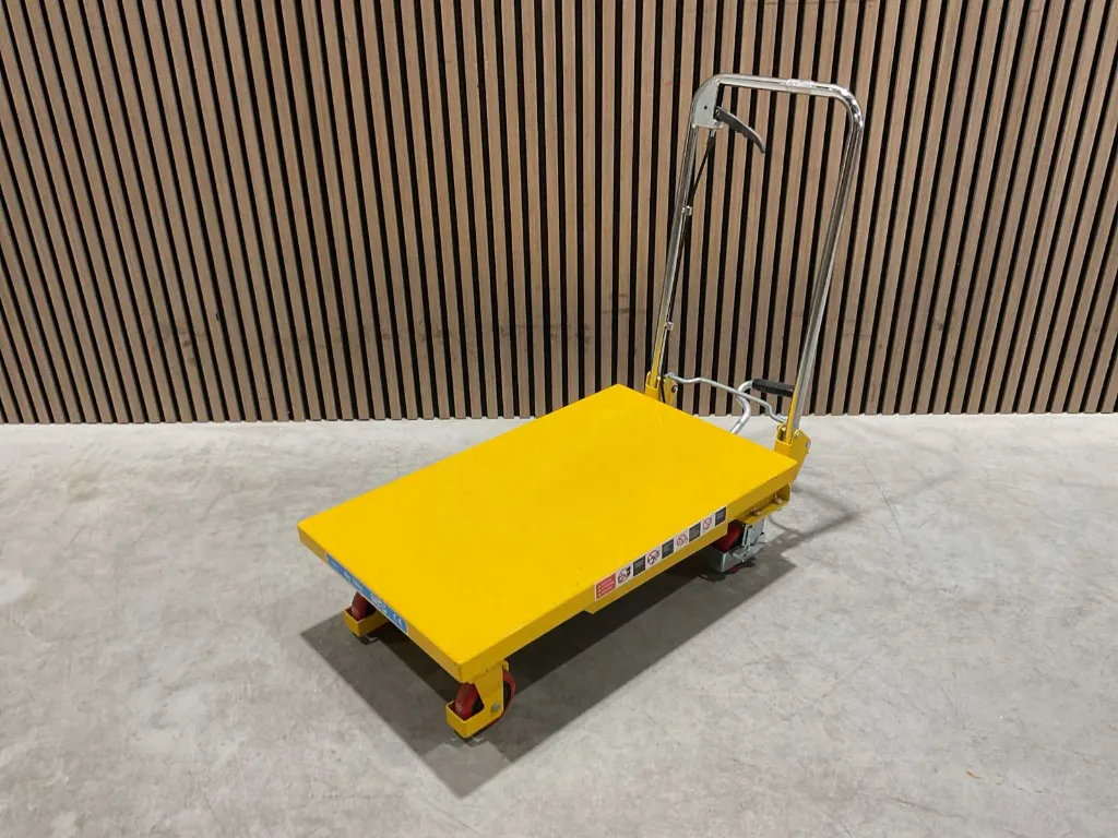Hydraulische lift tafel 150kg | PT 150Z | Geel |  VTC