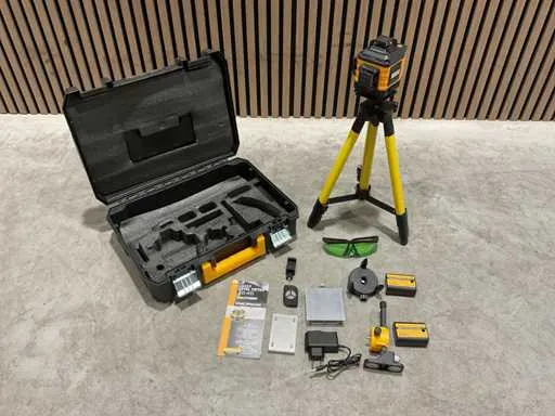 Bouwlaser | ZN-7046 | Zwart/Geel | MAX Light 3D-4D