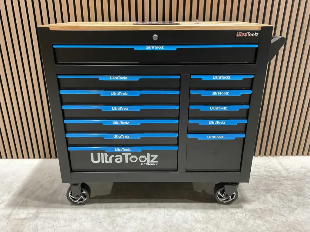 Gereedschapswagen  12/10 | XXXL | Zwart/Blauw | UltraToolz Germany