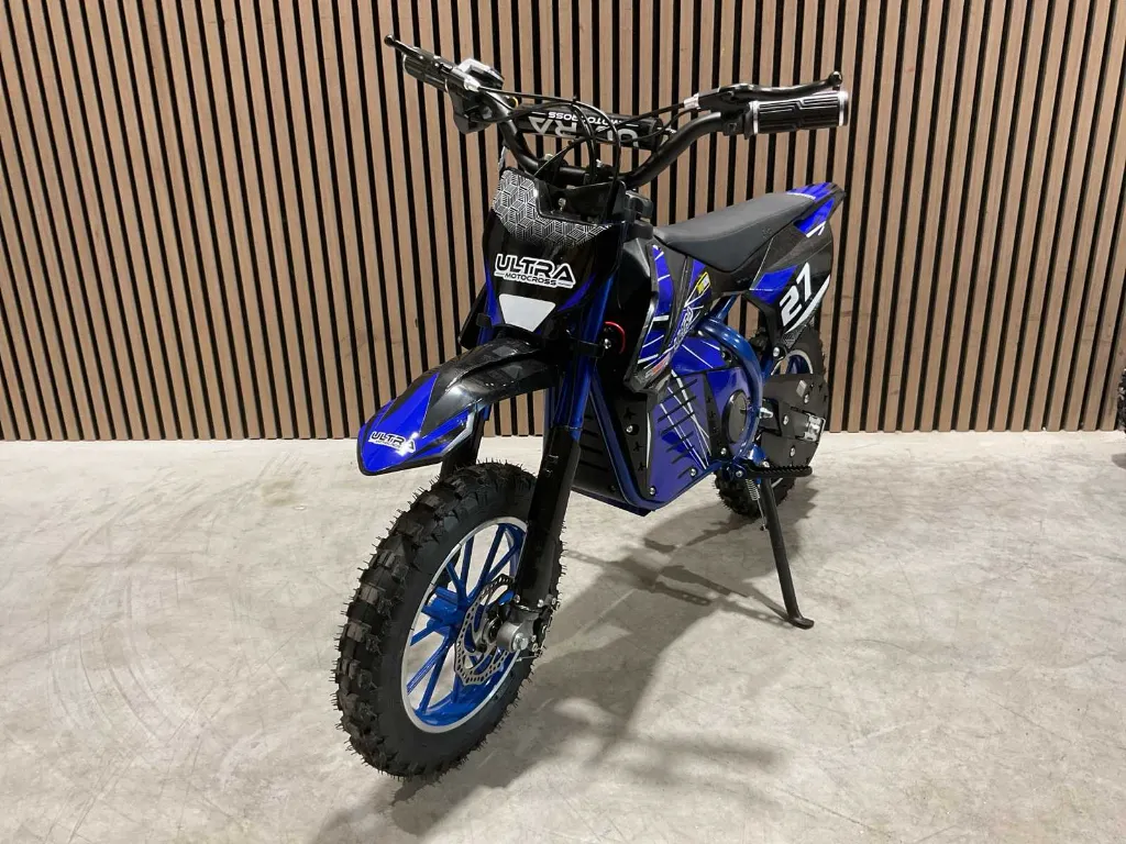 Elektrische Minicrosser 1000 Watt | DB03E BL | Blauw | Ultra Motocross