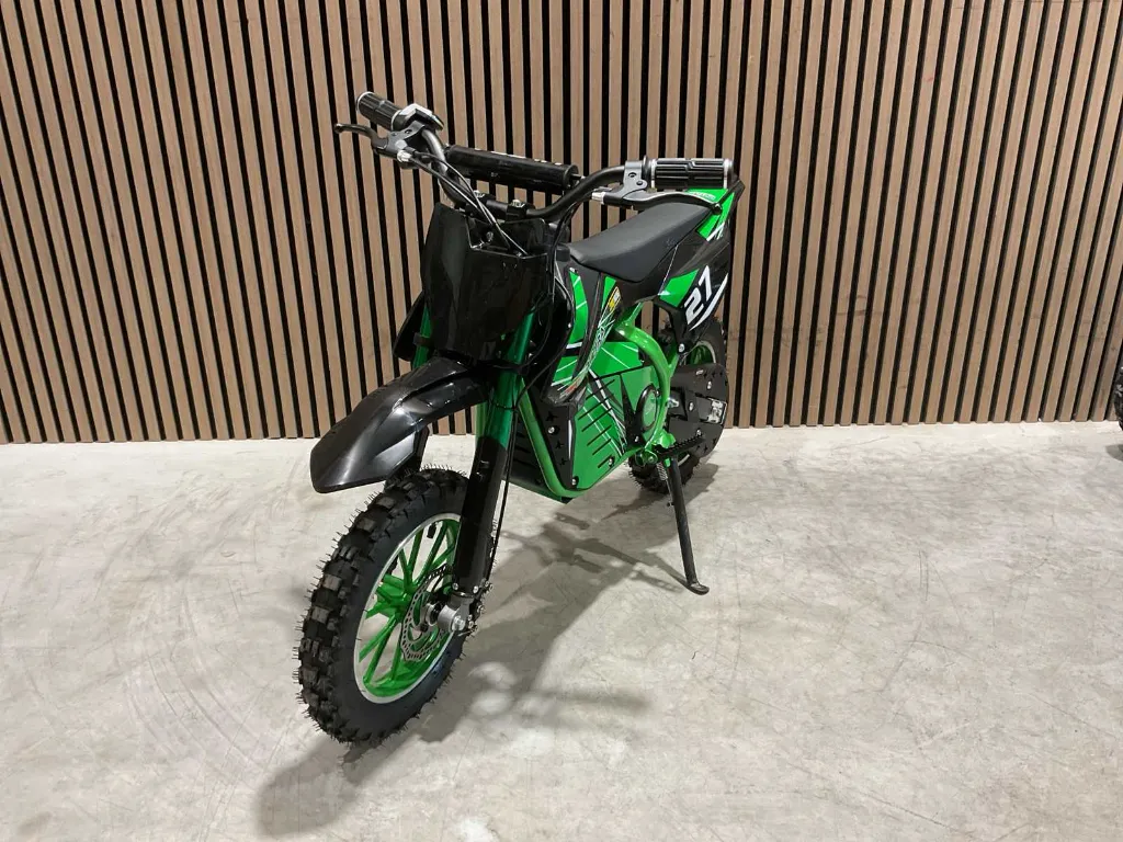 Electrische Minicrosser 1000 Watt | DB03E BL | Groen | Ultra Motocross