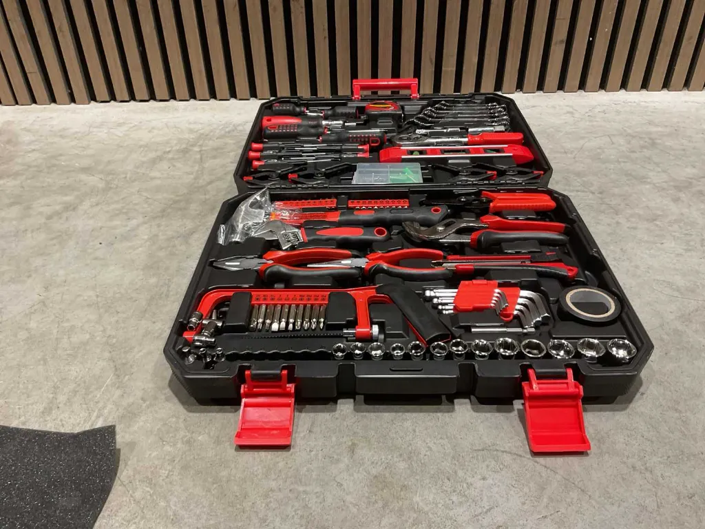 Gereedschapset 156PCS | META-156W | Zwart | Metallo