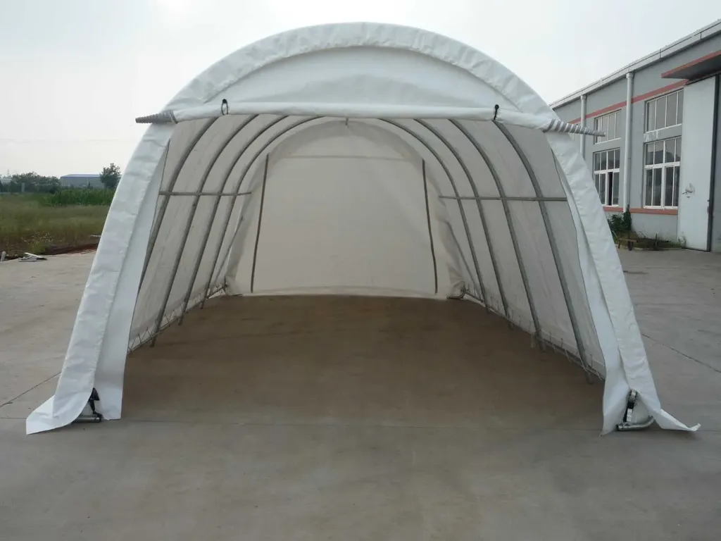 Opslagtent / Opslagshelter 6,1x3,66x2,44 m | 122008R | Rhino-Cross-Shelter
