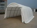 Opslagtent / Opslagshelter 9,2x4,3x4,3 m | 143014R | Rhino-Cross-Shelter