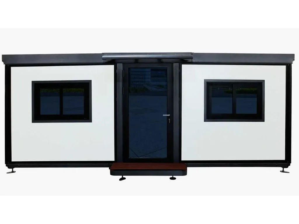 Mobile Woonunit/Kantoorunit | Wit/Zwart | Stahlworks