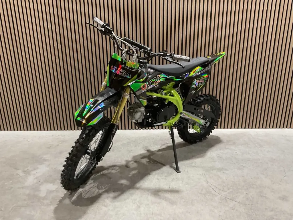 Dirtbike 125cc | DB003 26DE | Groen | Ultra Motocross