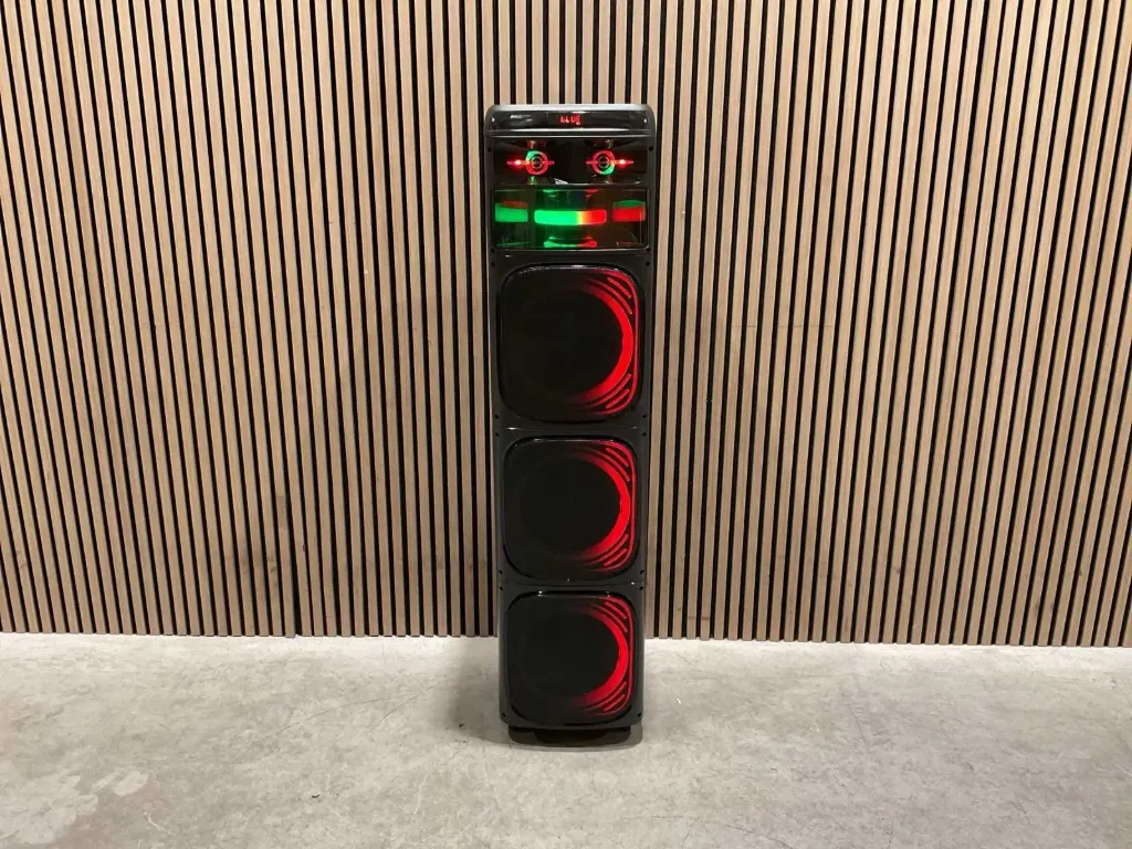 Party speaker | DR-1213 | Zwart | Super Bass