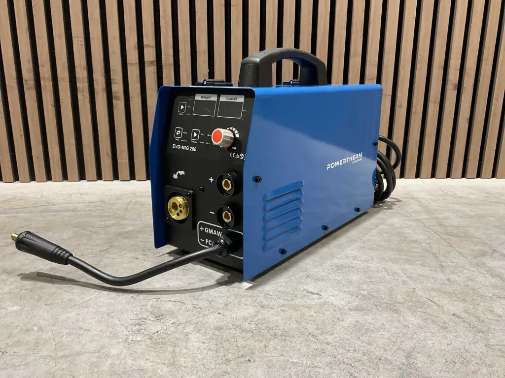 Draad lasmachine | EVO-MIG 200 | Blauw | Powertherm