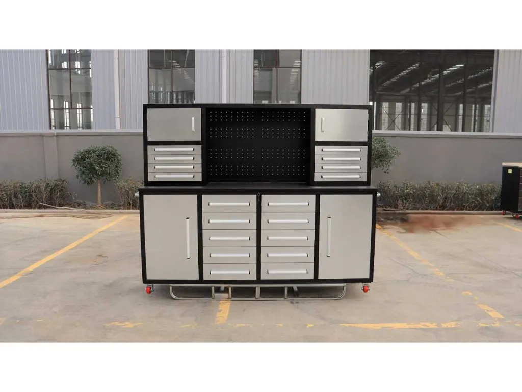 Gereedschapskast | H7FT-18D-01C | RVS | Rhino-Cross-Workbench