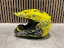 Motorhelm | Model 125 Maat L | Geel/Zwart | Ultra Motorcycle Helmets