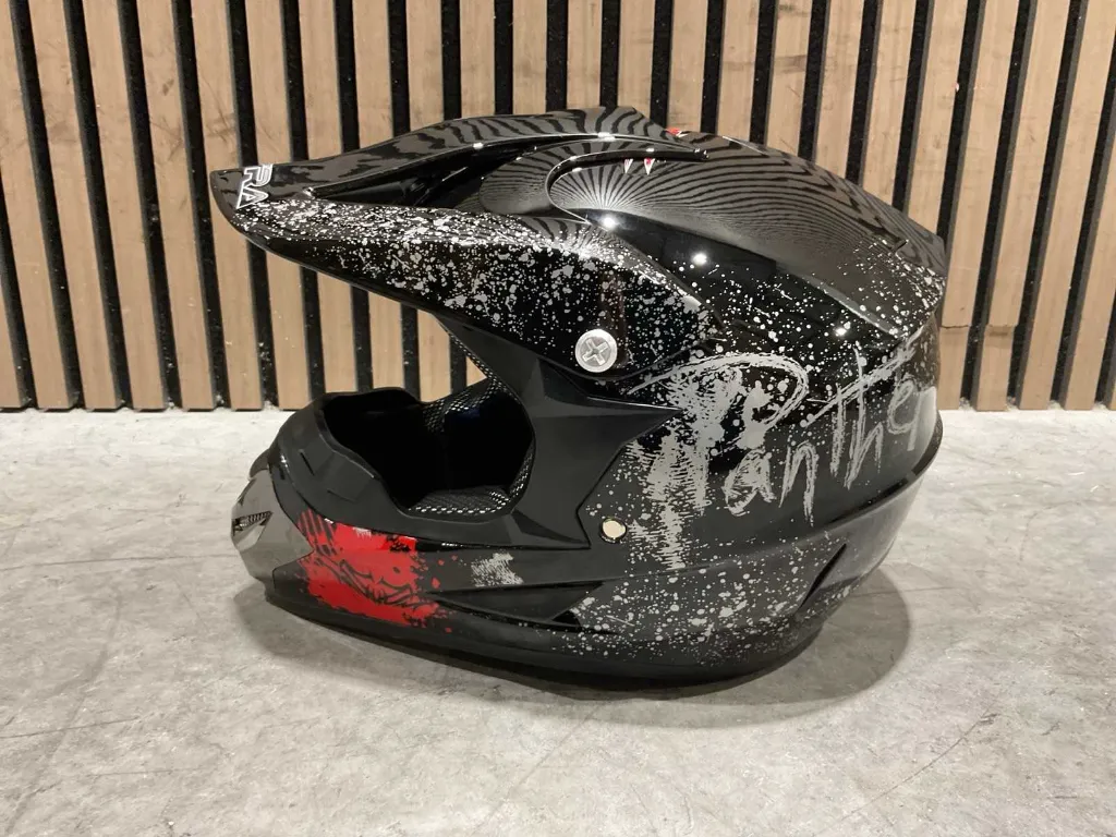 Motorhelm | Model 125 Maat XL | Zwart Panther | Ultra Motorcycle Helmets