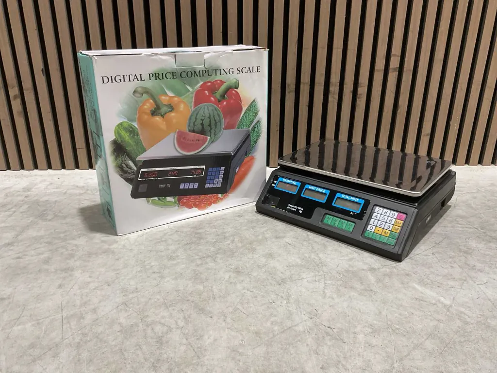 Digitale prijs weegschaal | max 40kg | ACS