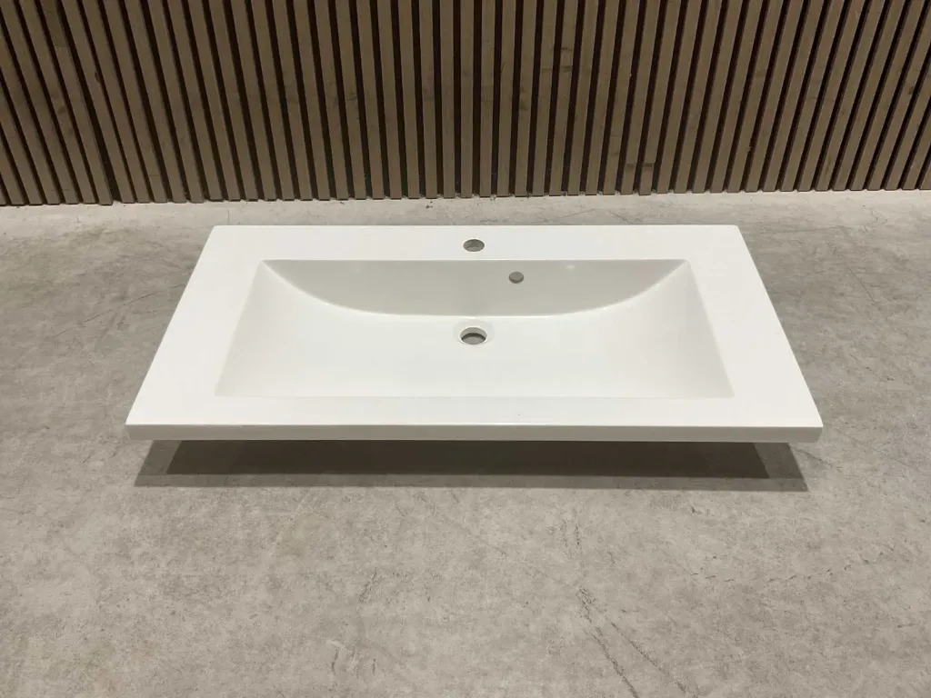 Wasbak polybeton 1 Vasque | Wit | 816344 | Allibert
