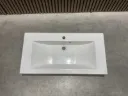 Wasbak 90cm Polybeton 1 Vasque | Wit | 816344 | Allibert