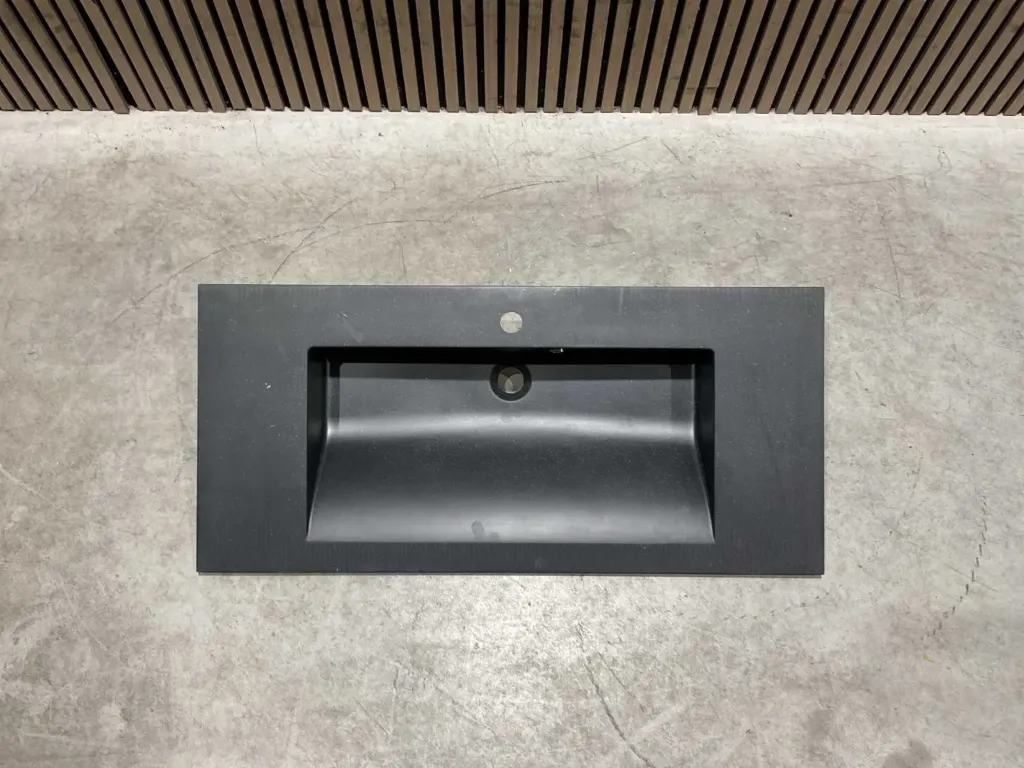Wasbak 1000x460 Nexx | 602021101124 | Zwart | Allibert