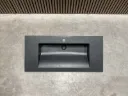 Wasbak 1000x460 Nexx | 602021101124 | Zwart | Allibert