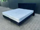 Bed | 200x180cm | Blauw Velvet | Matt Sleep