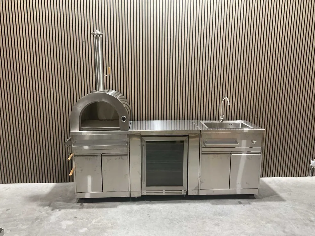 Buitenkeuken | Pizza-Koelkast-Wasbak | BBQ