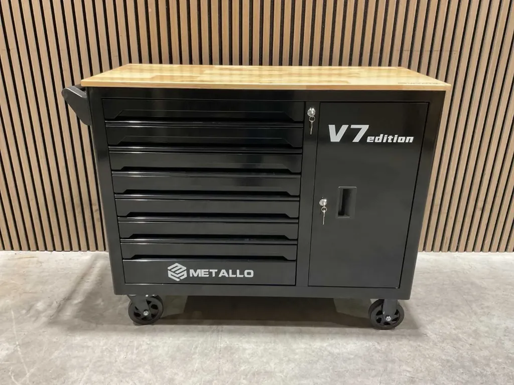 Gereedschapswagen | XXXL-Edition META-7HS7G-B | Metallo