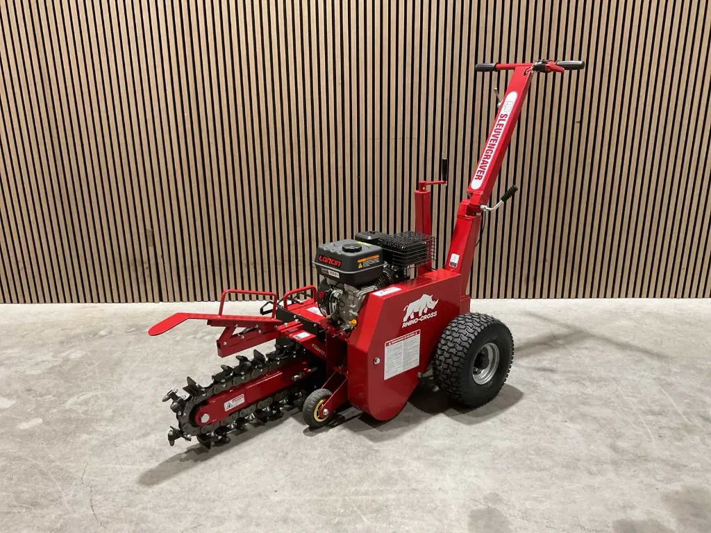 Sleuvengraafmachine | MT500 | Rood | Rhino Cross