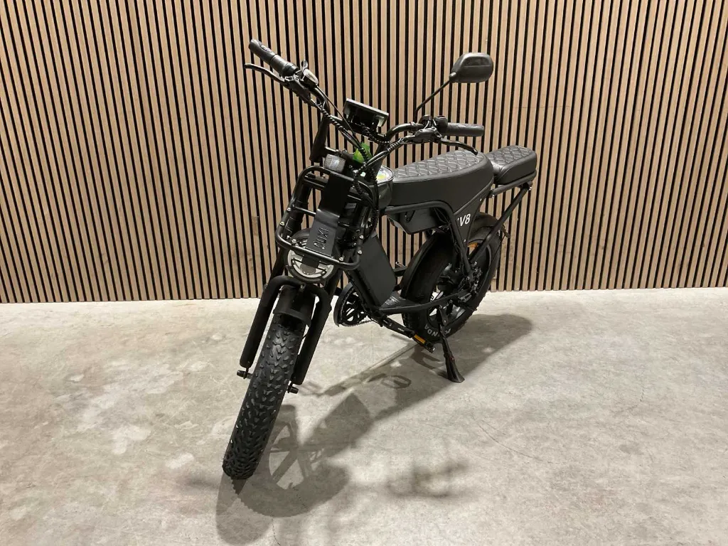 Fatbike | V8 Max Dubbele accu | Zwart | Ouxi