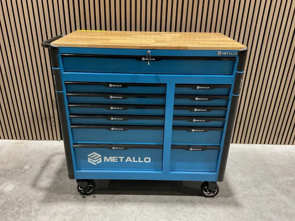 Gereedschapswagen | XXXL edition META-13HS10G | Blauw | Metallo