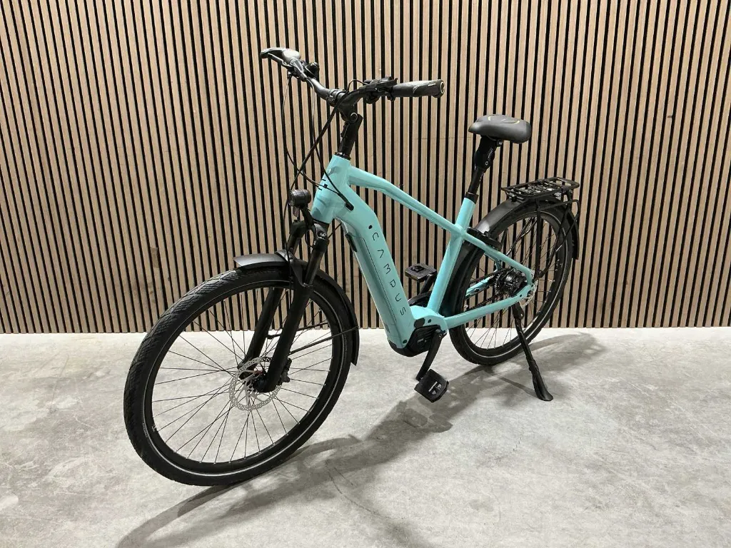 Elektrische fiets | Pur:E | Pastelltürkis glanzend | Campus